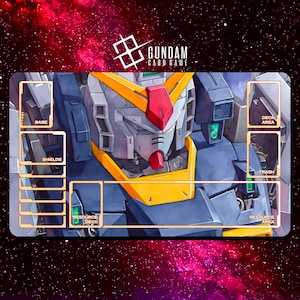 Gundam MK II Playmat - Gundam Card Game - 24&quot; x 14&quot; inches (600 x 350 mm) - Trading Card Game