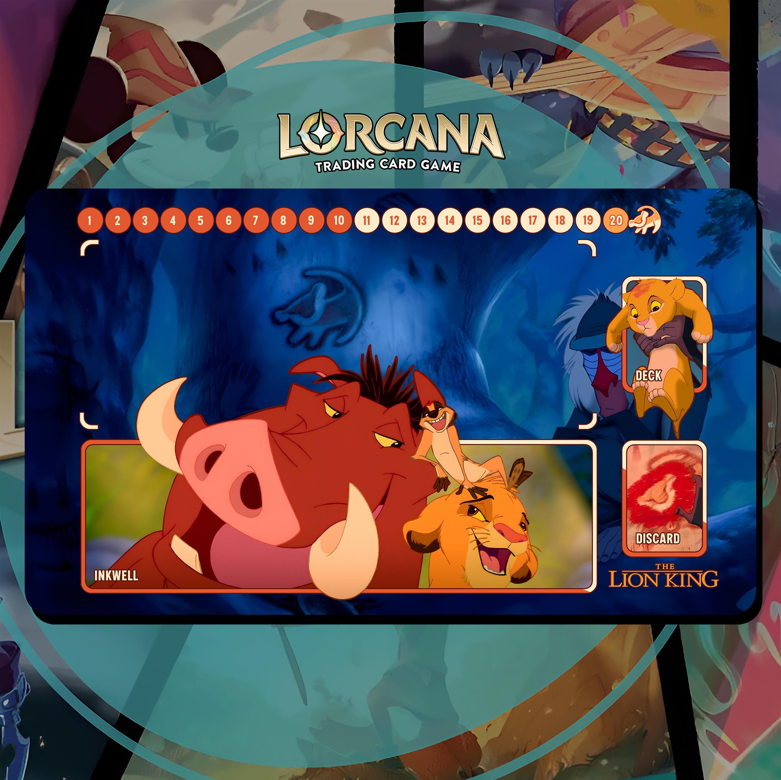 Playmat Lorcana TCG - the Lion King - Simba's Future - 24