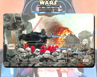 プレイマット ダースベイダー スターウォーズ アンリミテッド TCG 用プレイマット - ダース