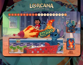 ディズニー ロルカーナ プレイマット、リロ アンド スティッチ