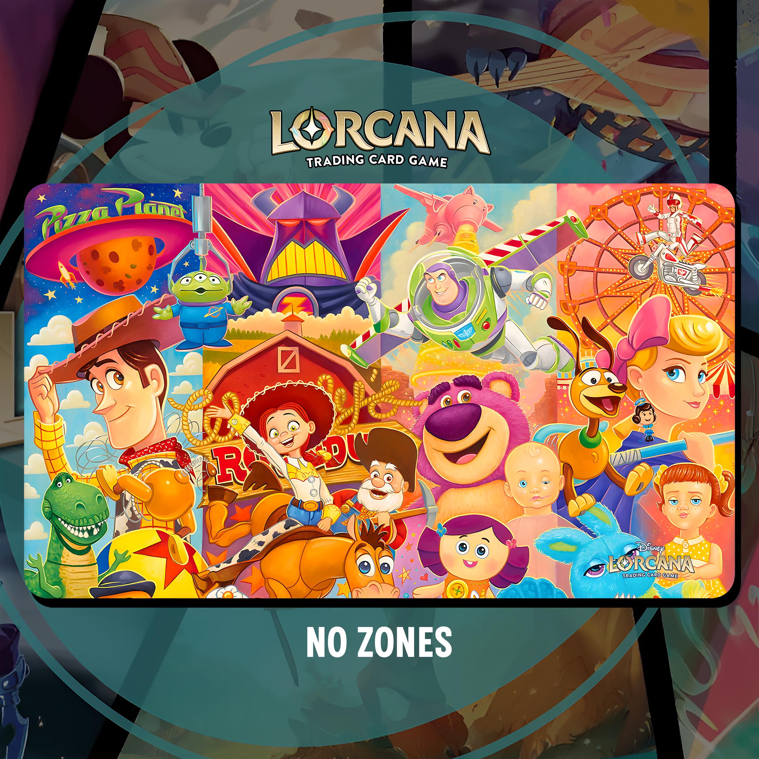 Disney Lorcana カードセットとプレイマット Disney Lorcana Maleficent Biding Her Time Playmat JAPAN