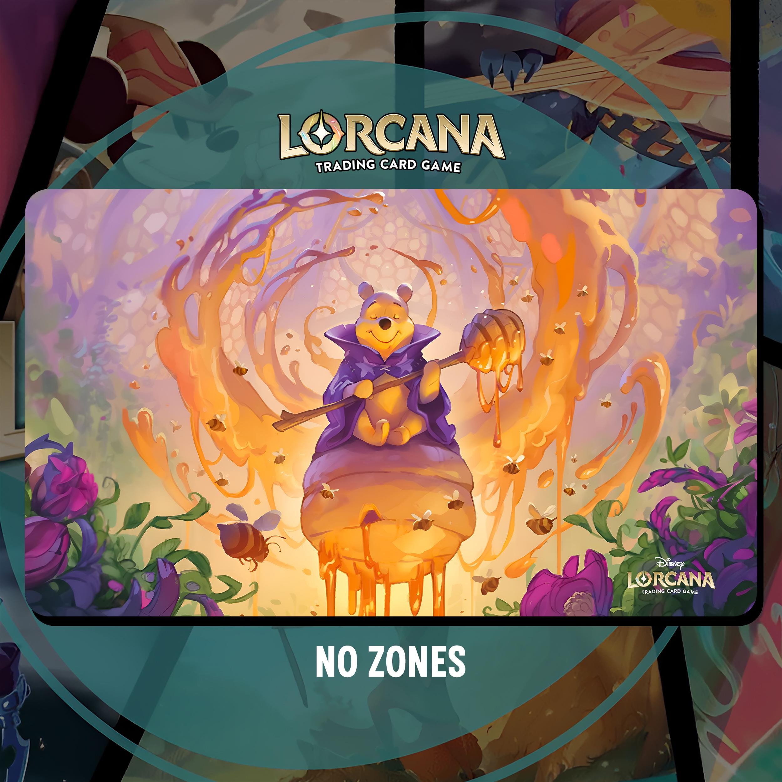 Playmat Lorcana TCG - Winnie the Pooh Hunny Wizard - 24