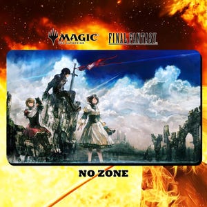FF16 初期プレイマット/デスクマット - MTG ファイナルファンタジー - 24インチ x 14インチ (600 x 350 mm) - トレーディングカードゲーム