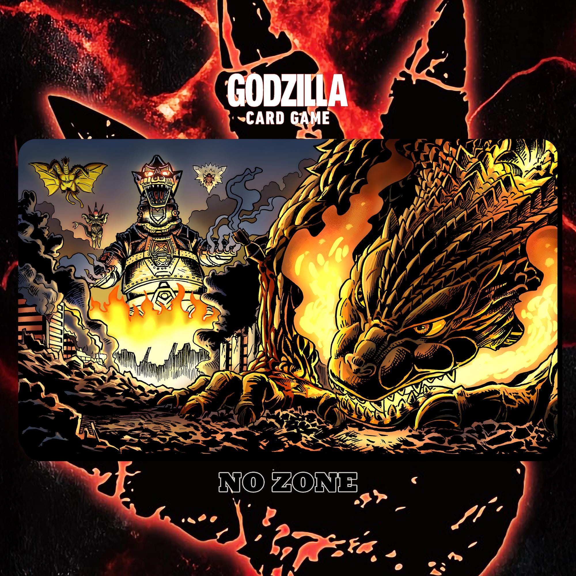 ゴジラ　ダブルチャンスキャンペーン　プレイマット　匿名配送 Amazon | UniVersus ゴジラ チャレンジャーシリーズ - モスラ