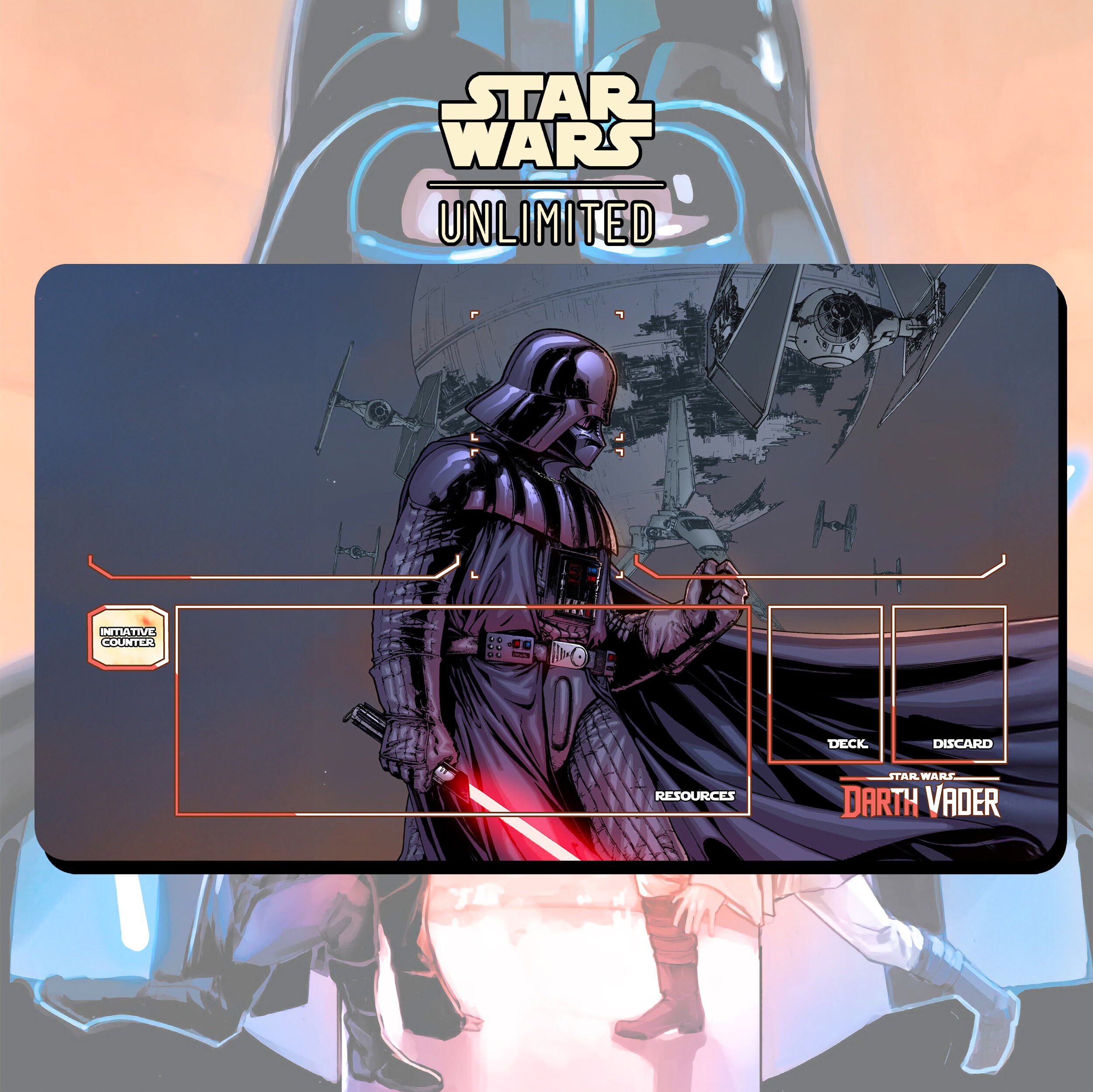 Playmat TCG Star Wars: Unlimited Darth Vader's Ambition - 24