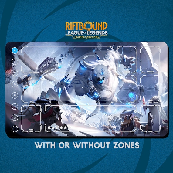 volibear riftbound card Riftbound TCG: League of Legends Volibear Art Standard Size Card Sleeves  (100ct) : Toys & Games main image 0