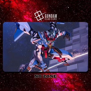 Gundam GquuuuuX Playmat - Gundam-kaartspel - 24" x 14" inch (600 x 350 mm) - ruilkaartspel