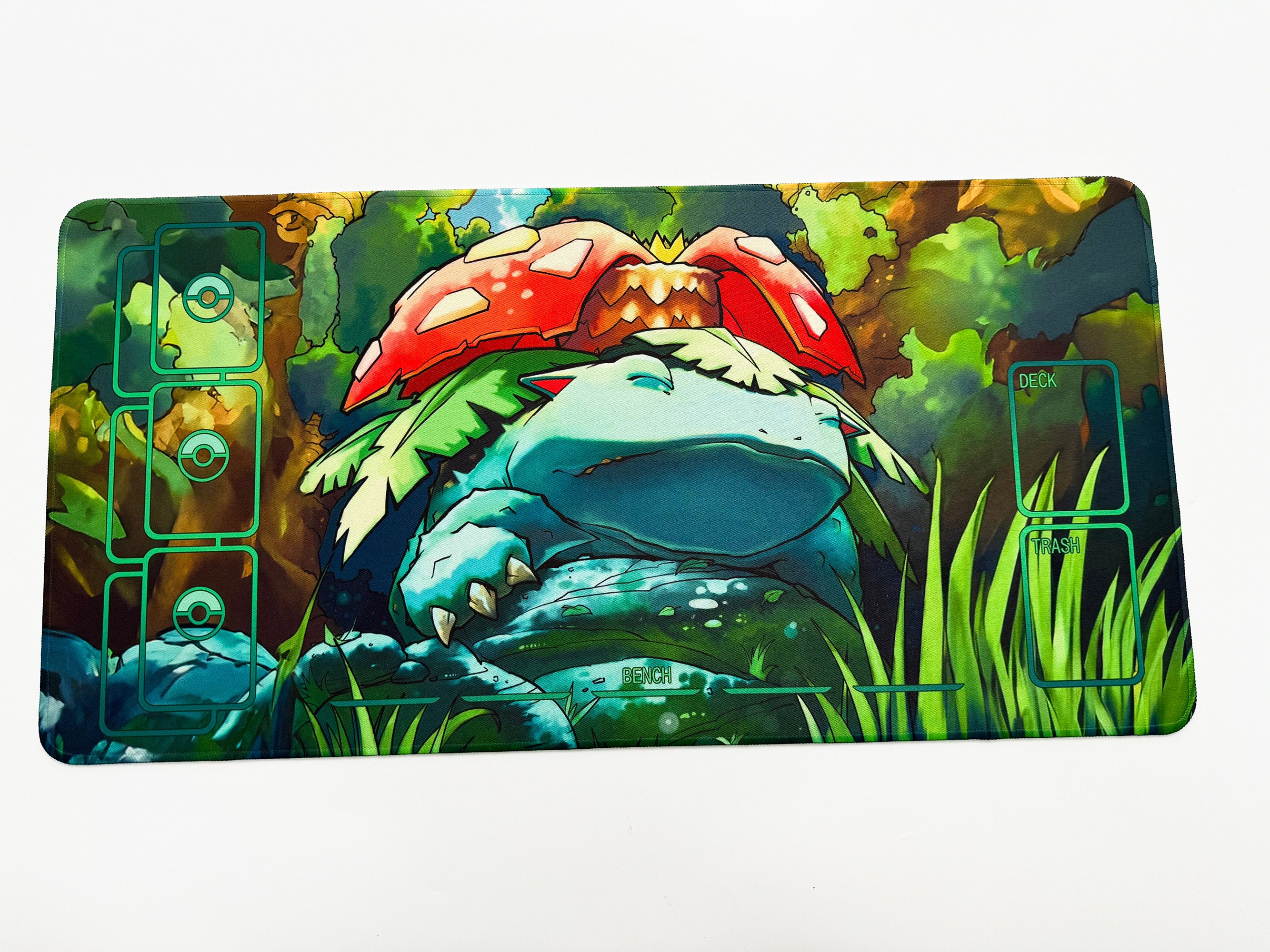 Desk Mat / Playmat Pokemon Venusaur, Pokemon TCG Playmat / Card Mat