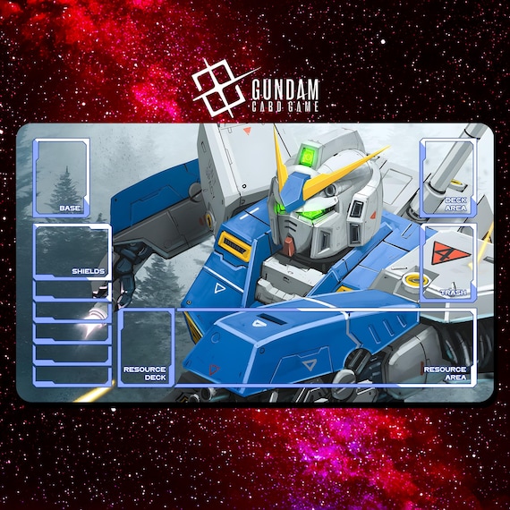 Gundam RX-72NT-1 Playmat - Gundam Card Game - 24