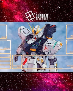 Nu Gundam Playmat - Gundam Card Game - 24