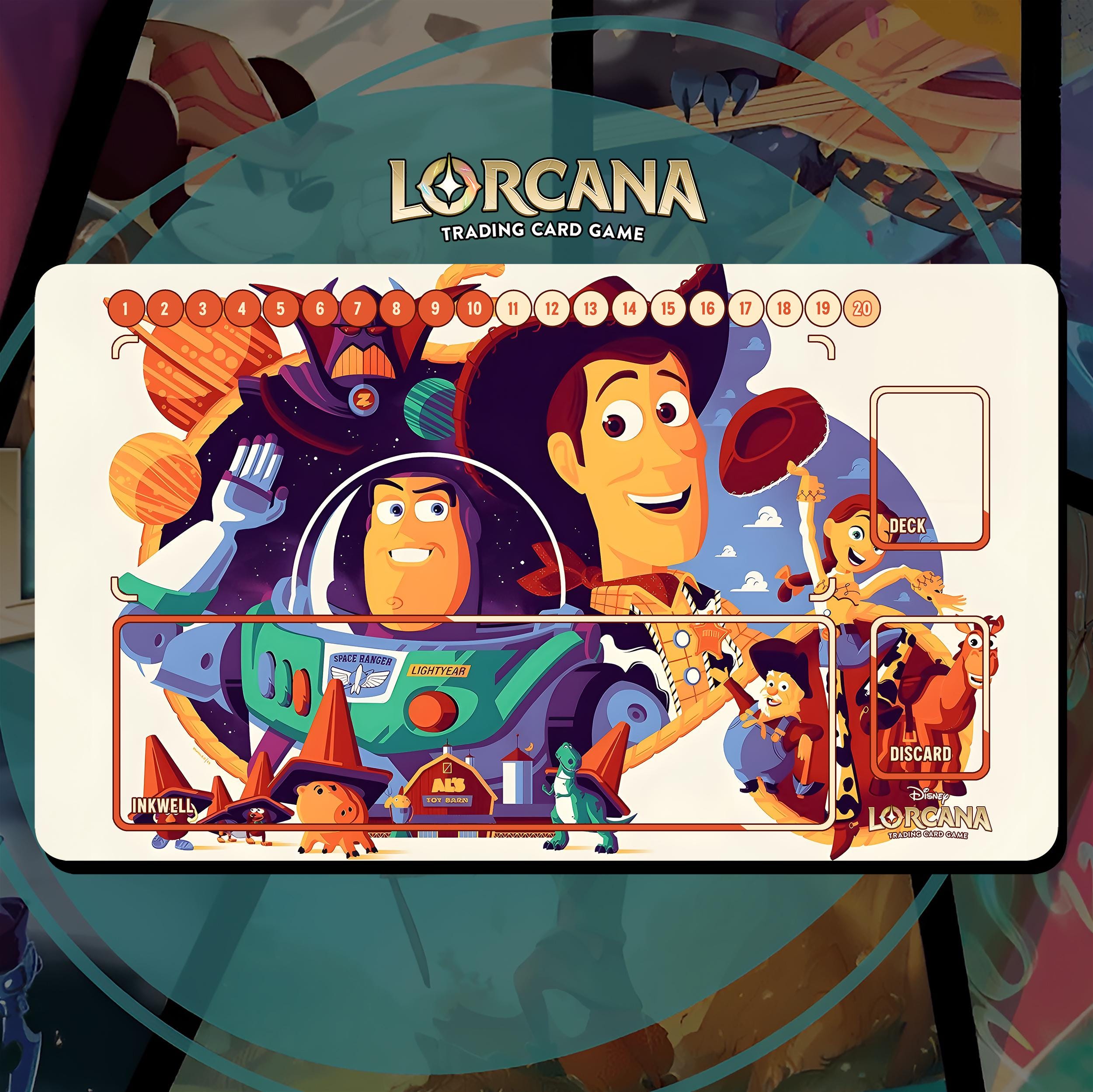 プレイマット ロルカーナ TCG - トイ・ストーリー - おもちゃたちが