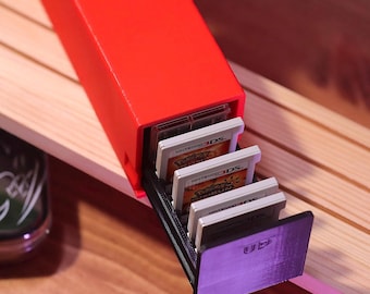 Caja de almacenamiento para cartuchos de Nintendo DS - Capacidad para 10 juegos, estuche compacto, compatible con cartuchos NDS y N3DS.