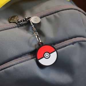 Sleutelhanger/sleutelhanger in Pokeball-stijl - 3D-geprint cadeau voor anime-fans, cadeau voor Poke-fans