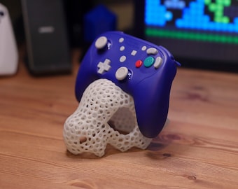 Cubone Voronoi Style - Glowing in the Dark - Popular Anime Controller Stand / Gamepad Stand [3D Printed]