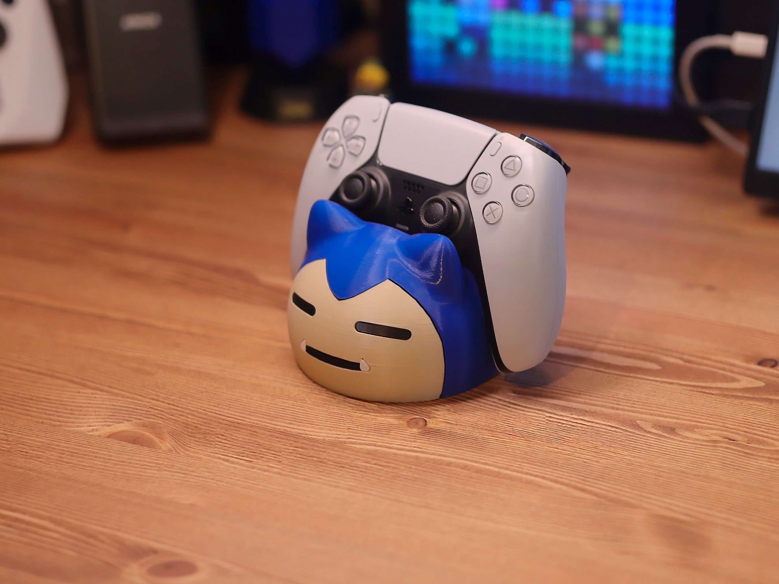Snorlax Anime Controller Display Stand / Gamepad Holder 3D Printed Etsy