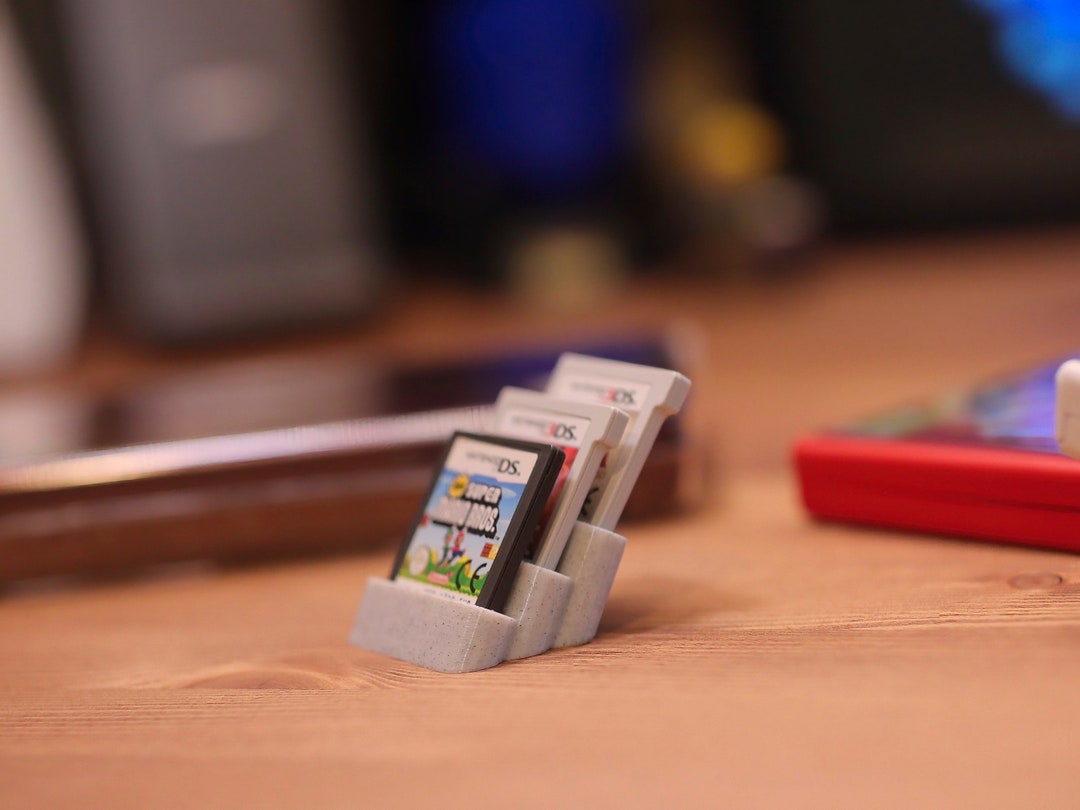 Nintendo DS Cartridge Display Stand/display Holder Holds 3 Games ...
