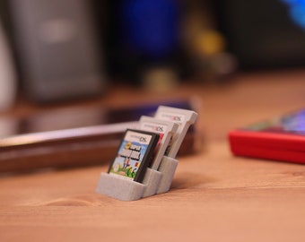 Nintendo DS-kassetthållare/hållare - Rymmer 3 spel, kompatibel med alla DS-spel