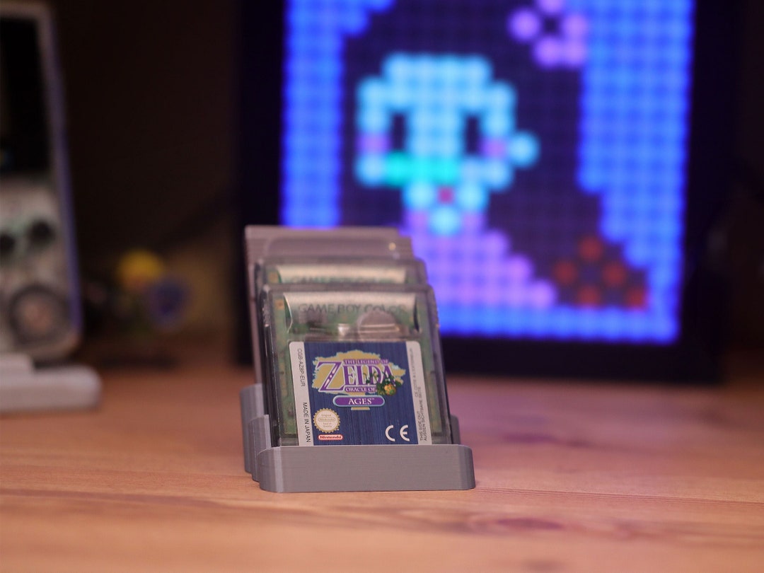 Game Boy Cartridge Display Stand/display Holder - Holds 3 Games ...