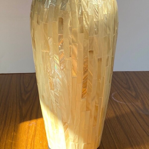 Handmade Mother of Pearl Vase