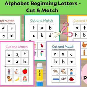 Juego de fonética Actividad de lectura actividad educativa para niños Imprimible Aprender a leer, Ortografía de jardín de infantes, Palabras de tres letras Montessori