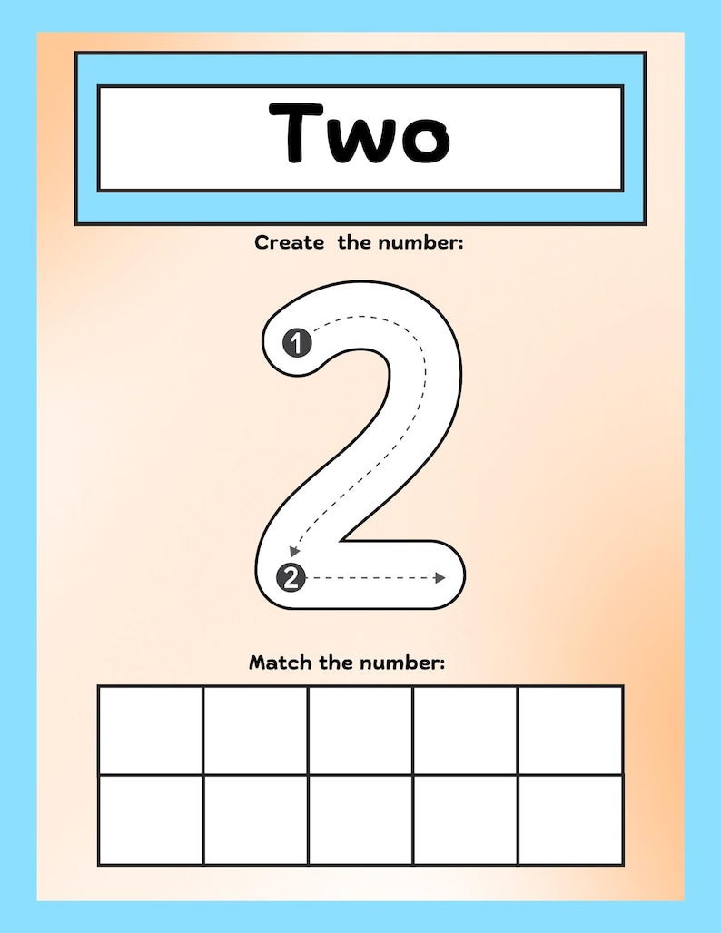 Playdough Mats, Ten Frame Number Sheets, Preschool Playdough Mats ...