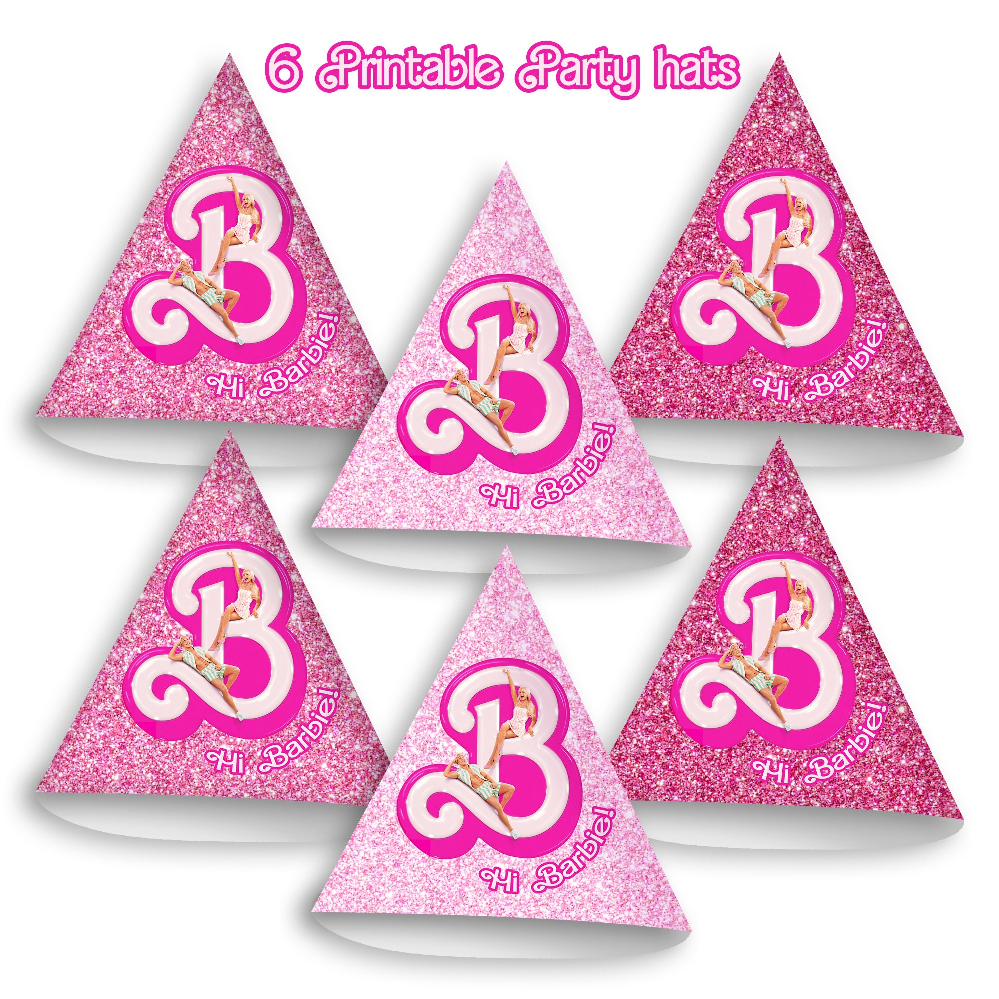 Barbie party hats sale