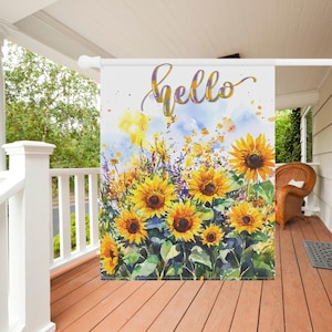 Sunflowers Garden Flag: Double-Sided Floral Welcome Decor