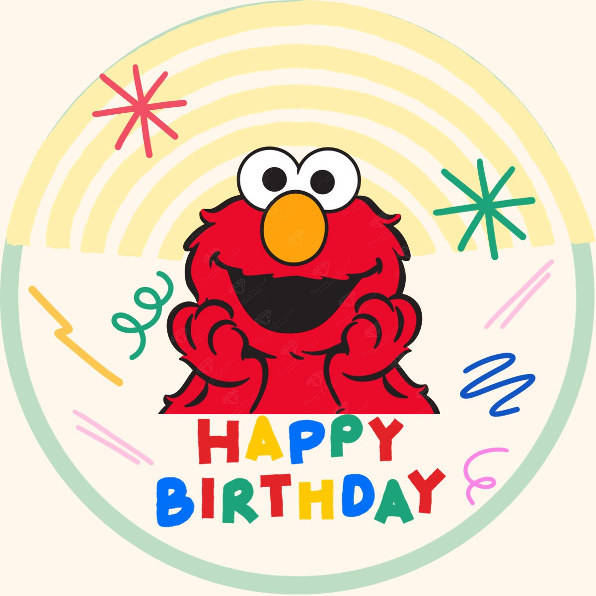 Elmo birthday on sale