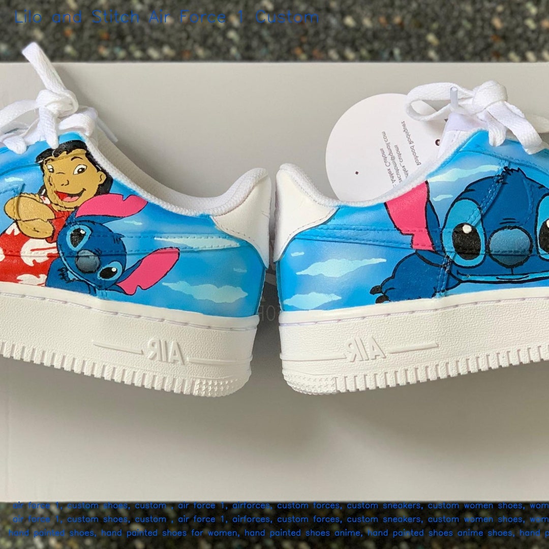 custom lilo and stitch air forces