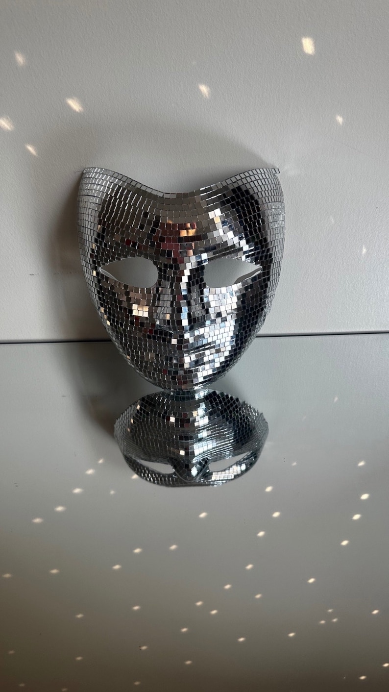 Disco Ball Mask, Party Décor, Mask Party, Disco Ball Decor, Masquerade