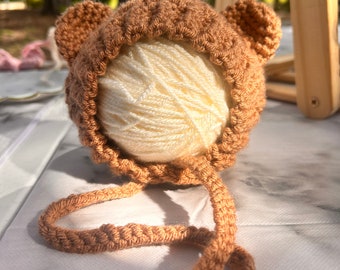 Baby Bear Bonnet