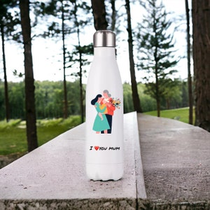 Personalized Mother&#39;s Day Thermal Bottle: Custom Coffee Tea Water Bottle
