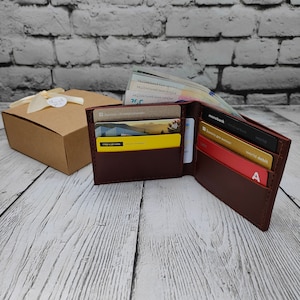 Leder Brieftasche Muster PDF, Bifold Brieftasche Vorlage PDF, Herren Brieftasche Muster A4, Leder Bifold Brieftasche, Bifold Brieftasche Muster, Bifold PDF