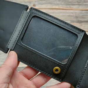 Cartera de cuero para hombre, patrón de cartera, cartera de conductor, cartera práctica, cartera digital, patrón de tamaño A4 y carta A, patrón de cartera para hombre