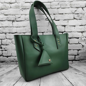 PDF Pattern _ Leather handbag pattern _ Tote bag pattern _ DIY _ Leather tote bag pattern _ Shoulder bag pattern _ leather template handbag