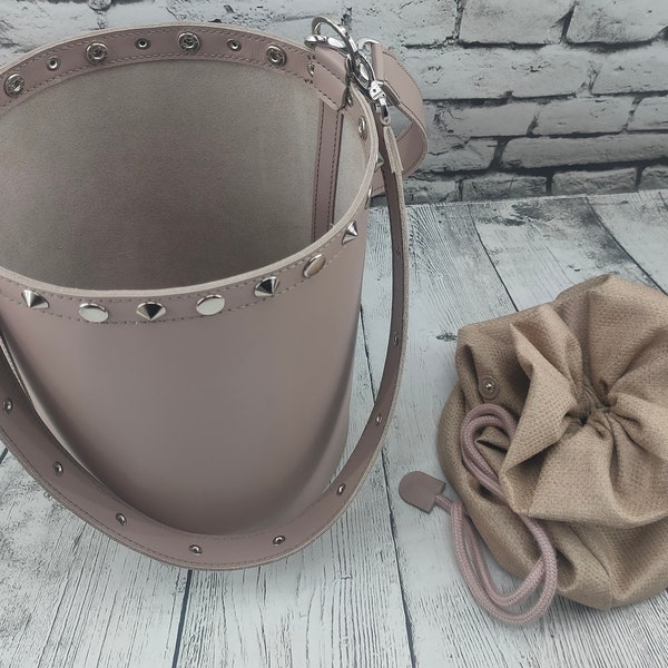 Leather DIY - Pdf Download - bag template PDF Pattern - womens bag pattern - bag pattern - women's large handbag - digital pattern pdf