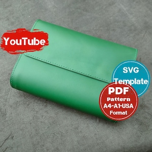 Modèle de sac en cuir DIY - téléchargement Pdf - modèle PDF - modèle de sac pour femme - modèle de sac - mini sac à main pour femme - modèle numérique pdf svg