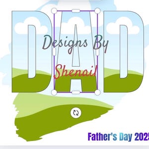 Personalized Father&#39;s Day Photo Frame: 2025 Keepsake Gift (PNG Bundle, Digital Download, Canva Template)