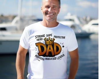 Dad Crown Sublimation Design: Father's Day PNG (Digital Download