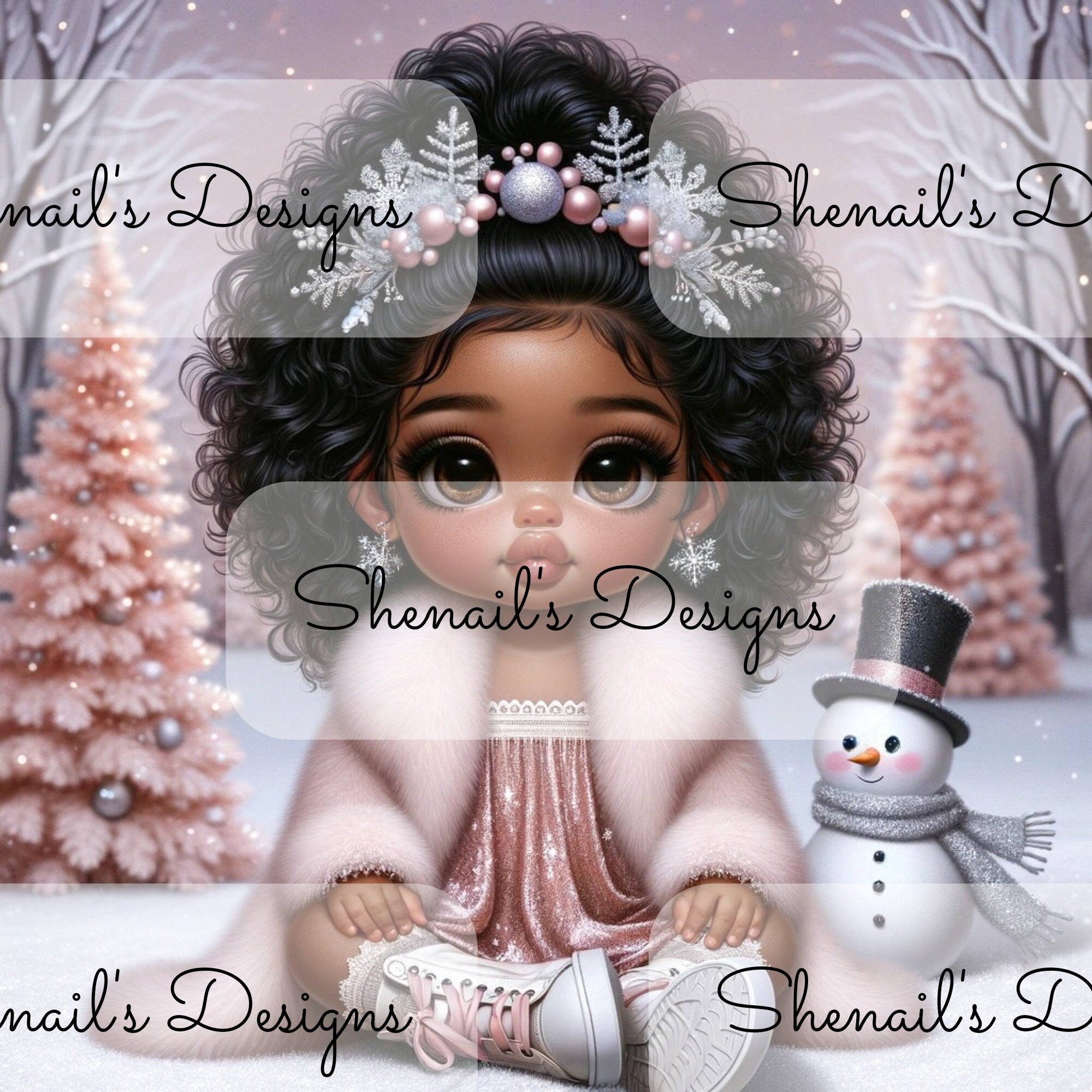 Winter Wonderland Toddler Art: Holiday PNG Download - Etsy Israel