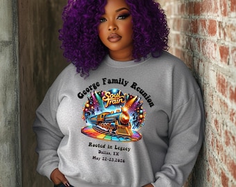 Custom Soul Train Family Reunion Design • Personalized Shirt (Digital PNG)