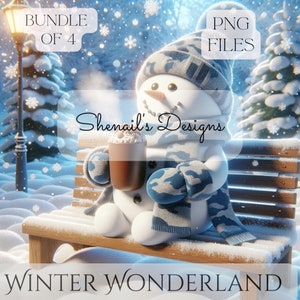 Festive Holiday Snowman PNG: Winter Cheer (Digital Download)