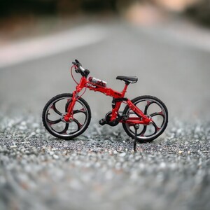 miniature diecast bicycles