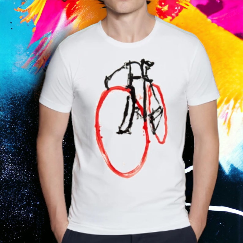 Madison, WI Bike T-Shirt main image 1