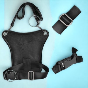 PU Leather Waist Pack Drop Leg Bag For Men Women Belt Hip Bag Multifunction Motorcycle Bicycle Outdoor Hiking Camping