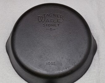 Wagner Ware Sidney -O- #5 Cast Iron Skillet 1055