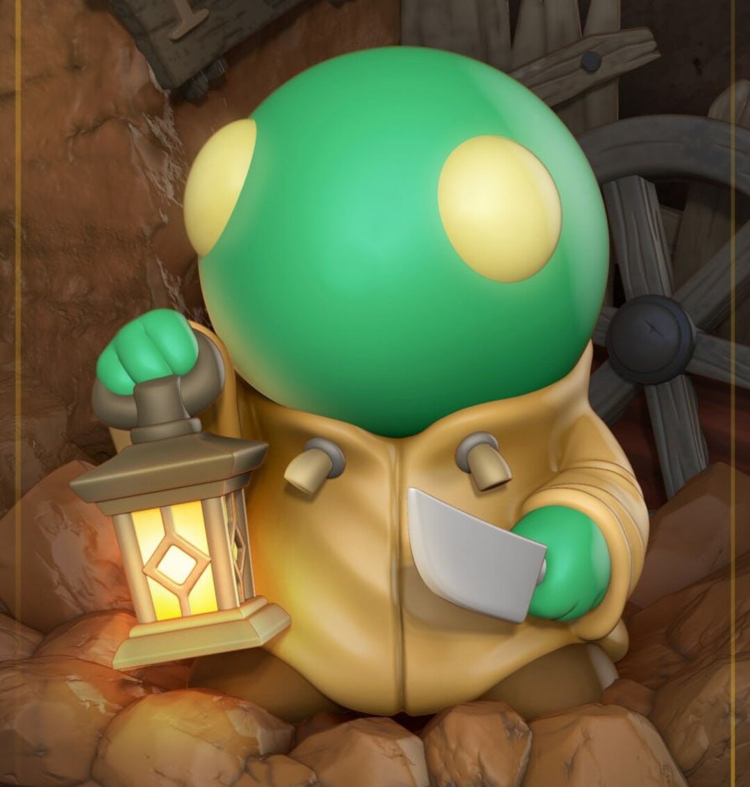 Final Fantasy Tonberry STL, Tonberry 3D Model, Tonberry 3D Print Files