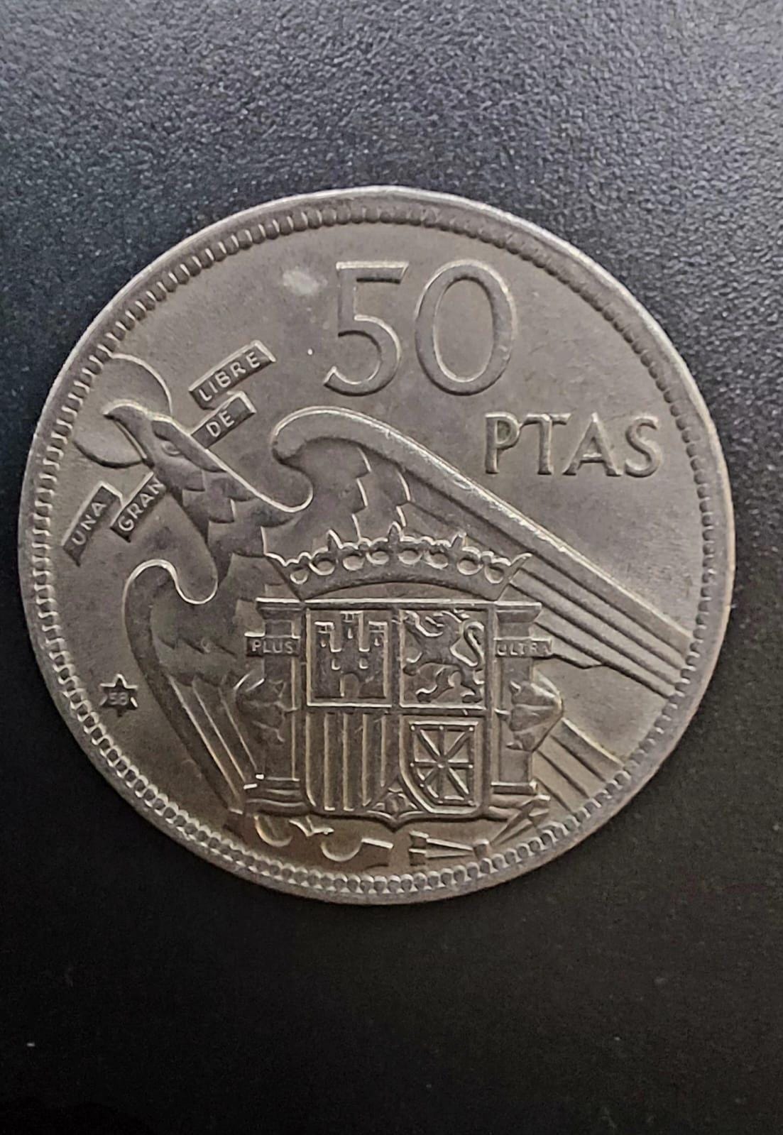1957 50 pesetas - Etsy 日本