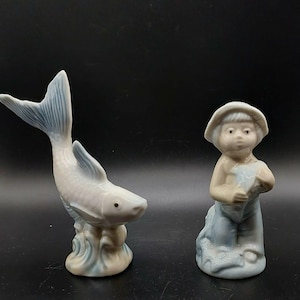 Porcelain figurine. Antique porcelain. Home decor. Spanish ceramics. Ceramic decoration. Ceramic crafts. Vintage ceramics