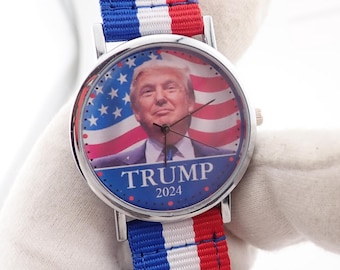 TRUMP 2024-verkiezing 'The Peoples Pres'-verkiezing aangepast KARAKTERHORLOGE M-10